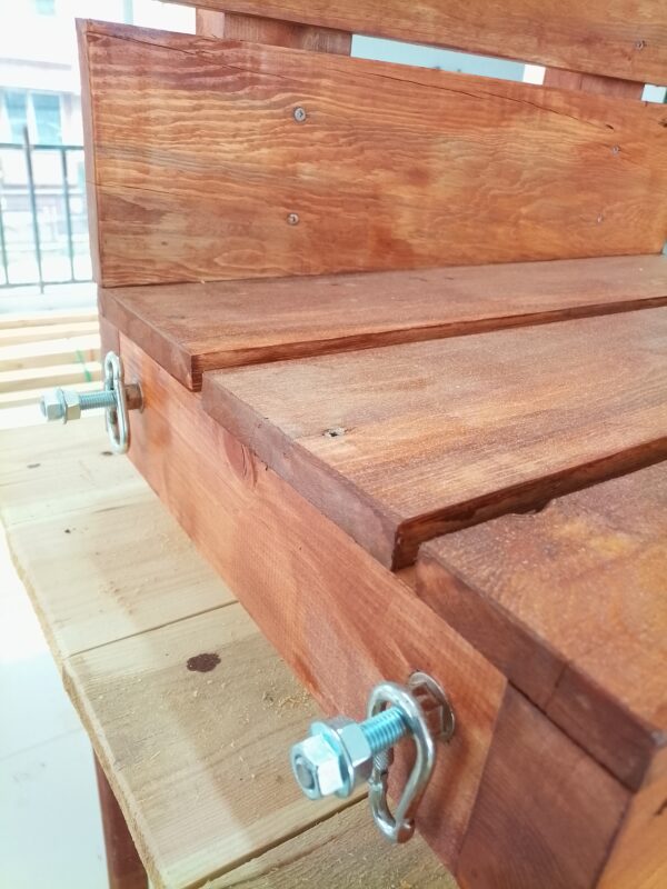 Ahşap Salıncak Balkon Bahçe Salıncağı - Görsel 6